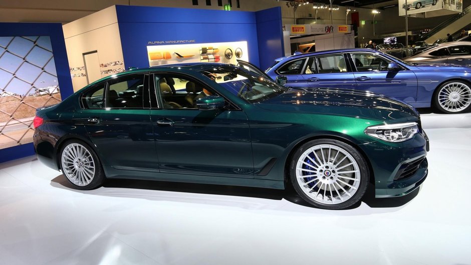 Alpina D5 S- poze reale de la Frankfurt