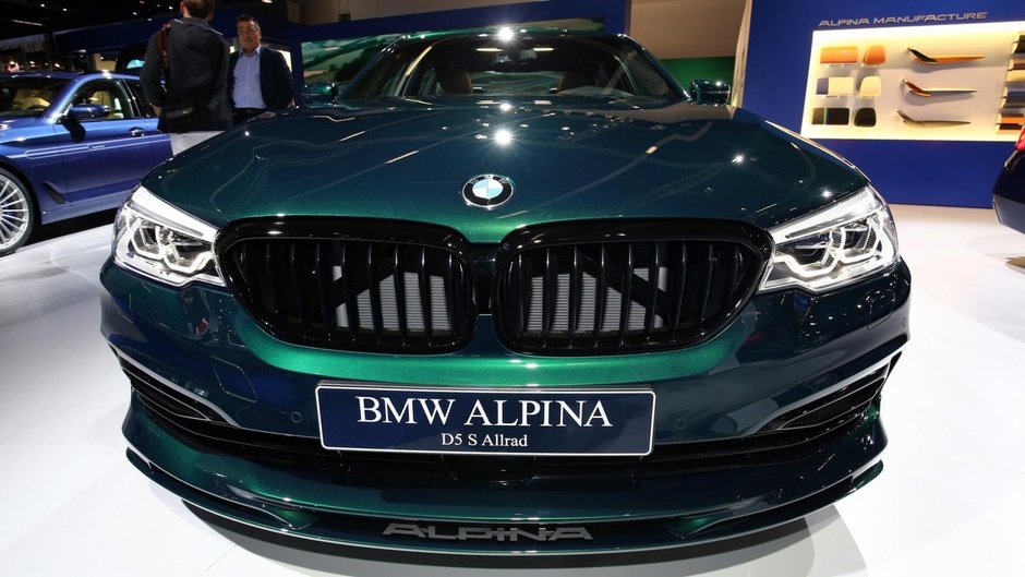 Alpina D5 S- poze reale de la Frankfurt