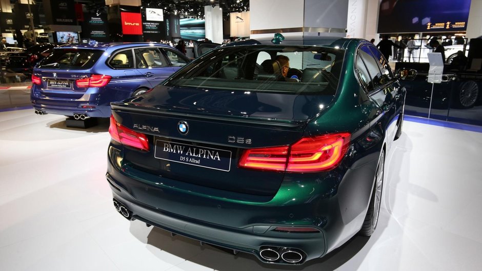 Alpina D5 S- poze reale de la Frankfurt