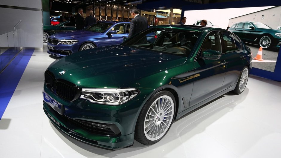 Alpina D5 S- poze reale de la Frankfurt