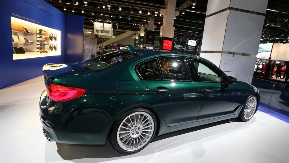 Alpina D5 S- poze reale de la Frankfurt