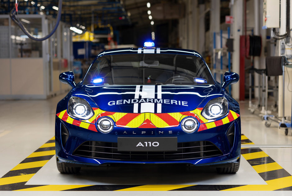 Alpine A110 de jandarmerie