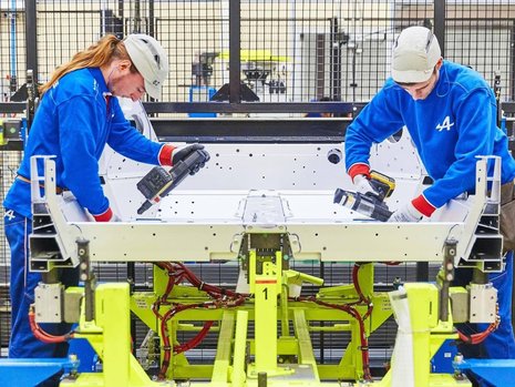 Alpine A110- intrare in productie