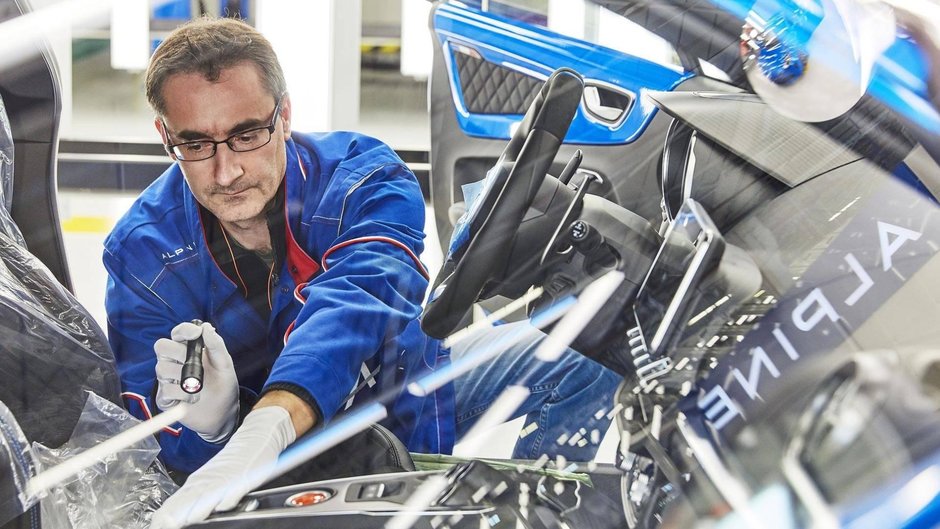 Alpine A110- intrare in productie