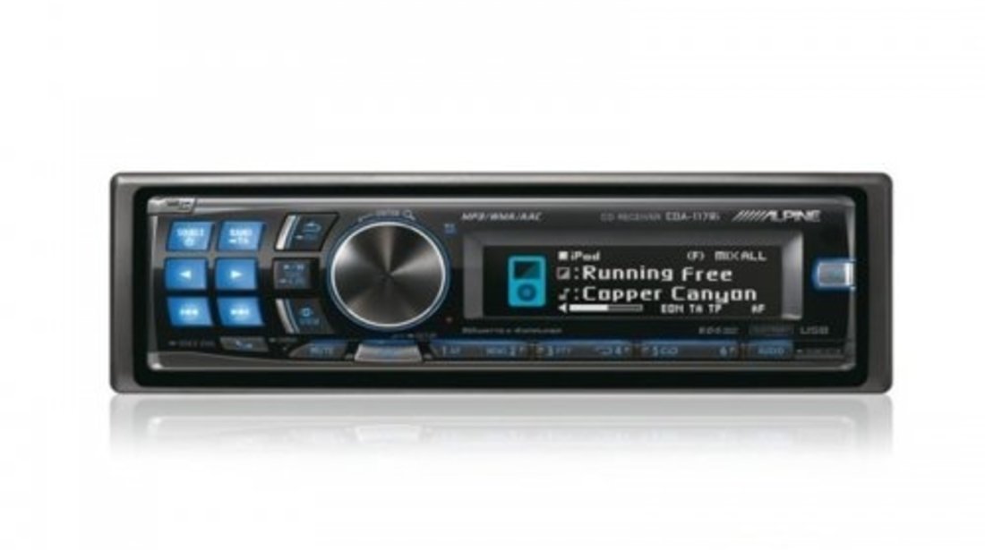 ALPINE CDA-117Ri RADIO-CD MP3 Player Auto C USB Montaj in toata tara