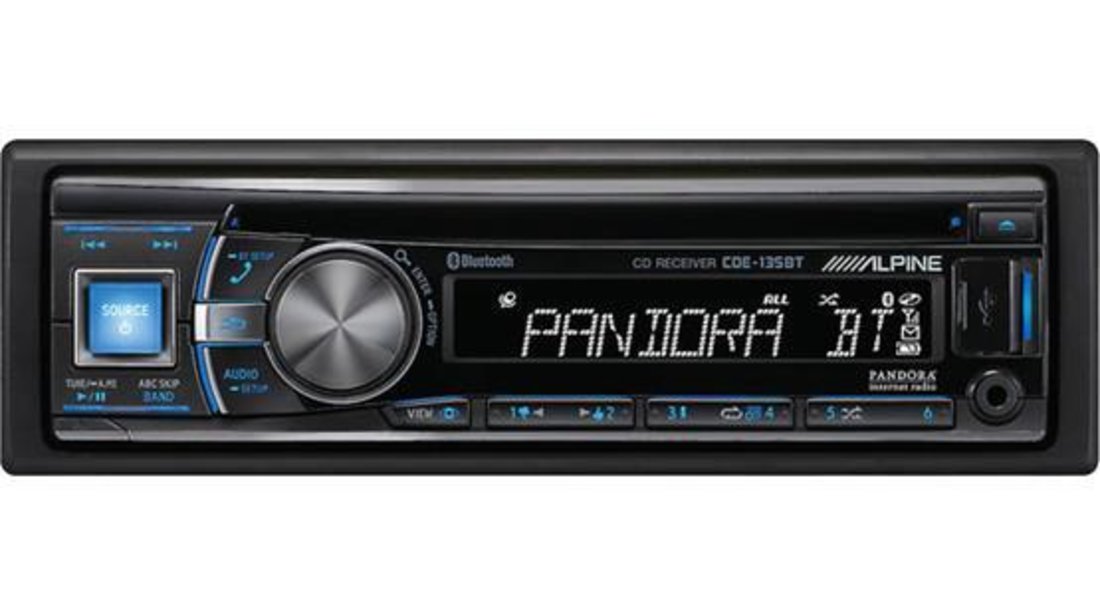 ALPINE CDE-135BT RADIO-CD MP3 Player Auto C USB Montaj In Toata Tara