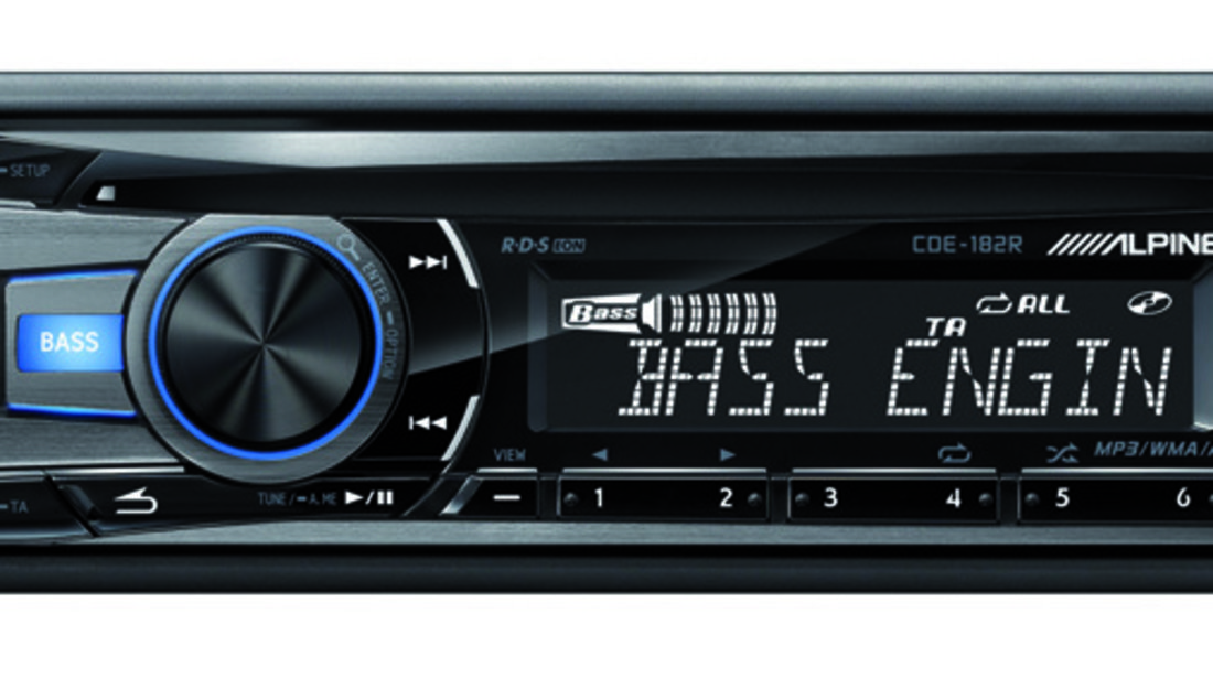 ALPINE CDE-182R RADIO-CD MP3 Player Auto C USB Montaj In Toata Tara