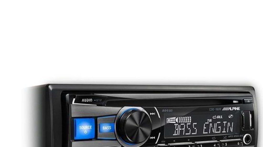 ALPINE CDE-182R RADIO-CD MP3 Player Auto C USB Montaj In Toata Tara