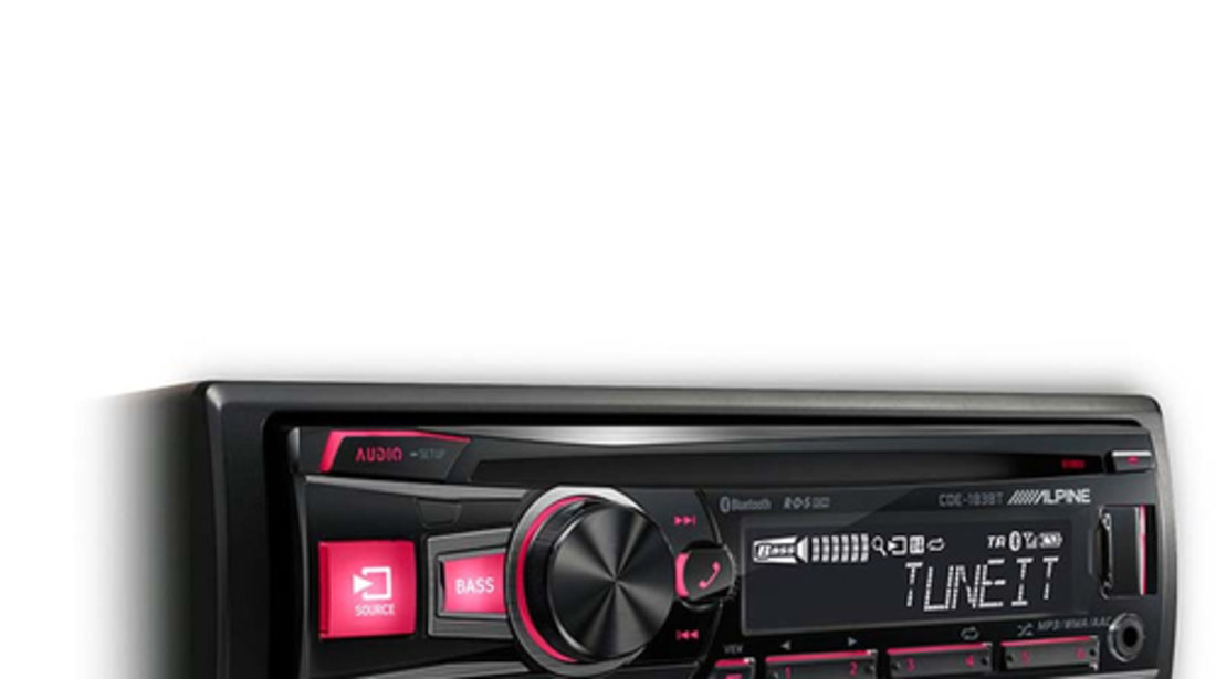 ALPINE CDE-183BT RADIO-CD MP3 Player Auto C USB Montaj In Toata Tara