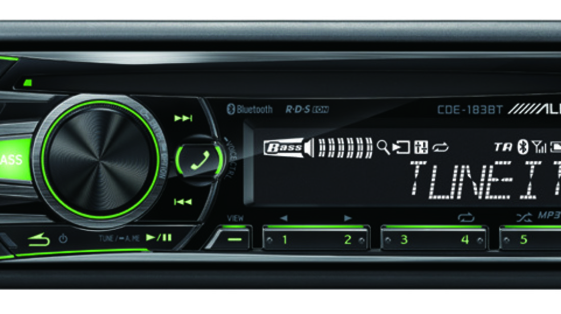 ALPINE CDE-183BT RADIO-CD MP3 Player Auto C USB Montaj In Toata Tara