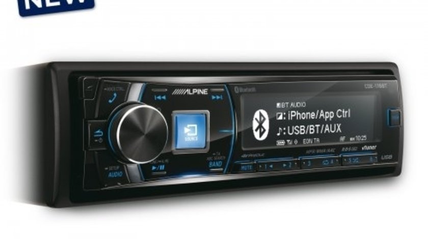 ALPINE IDE-178BT RADIO-CD MP3 Player Auto C USB Montaj In Toata Tara