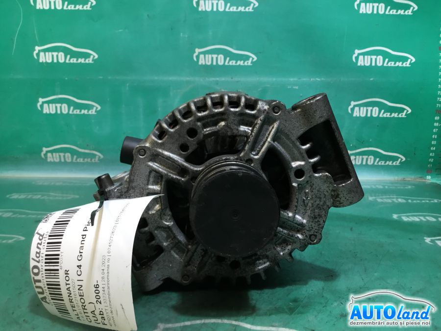 Alternator 0121615027 1.6 B Citroen C4 Grand Picasso UA 2006