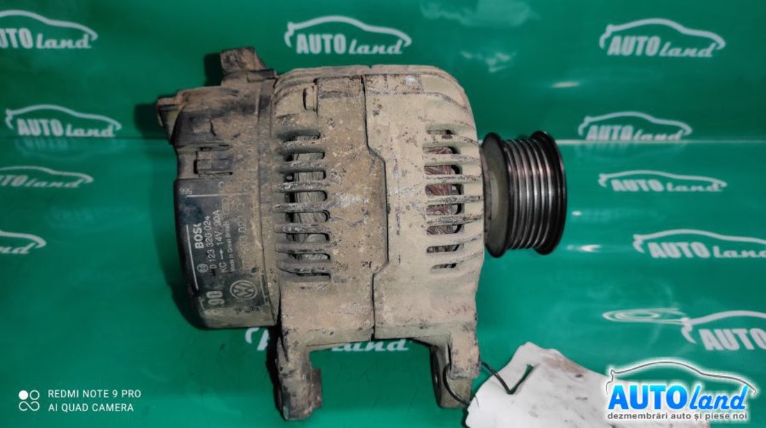 Alternator 0123320024 2.490a,mufa Patrata Volkswagen TRANSPORTER IV bus 70XB,70XC,7DB,7DW 1990-2003