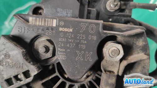 Alternator 0124225018 1.2 B Opel CORSA C F08,F68 2000