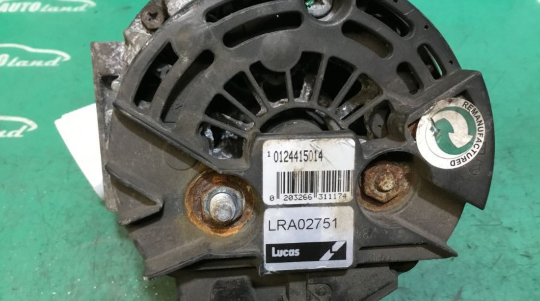 Alternator 0124415014 Renault LAGUNA II BG0/1 2001