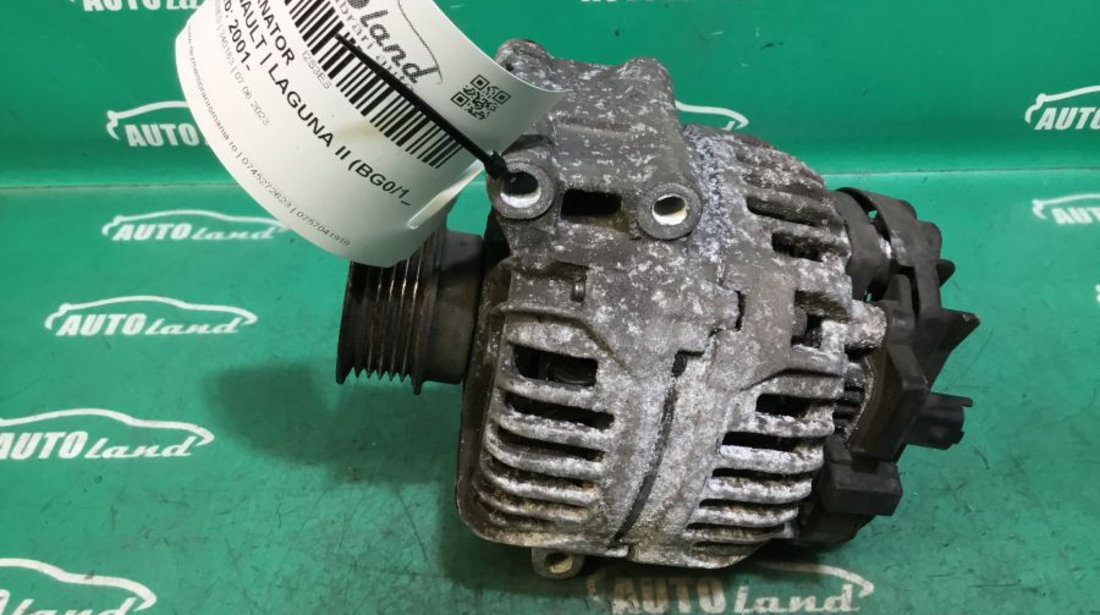 Alternator 0124415014 Renault LAGUNA II BG0/1 2001