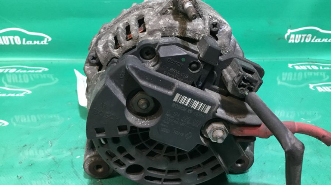 Alternator 0124425093 1.5 DCI, 120 A, Fulie 6 Can Renault CLIO III BR0/1,CR0/1 2005
