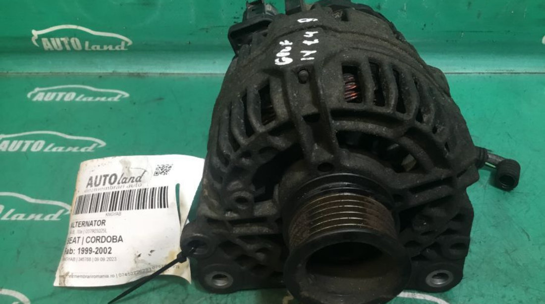 Alternator 037903025l 1.4 B, 70a Seat CORDOBA 1999-2002