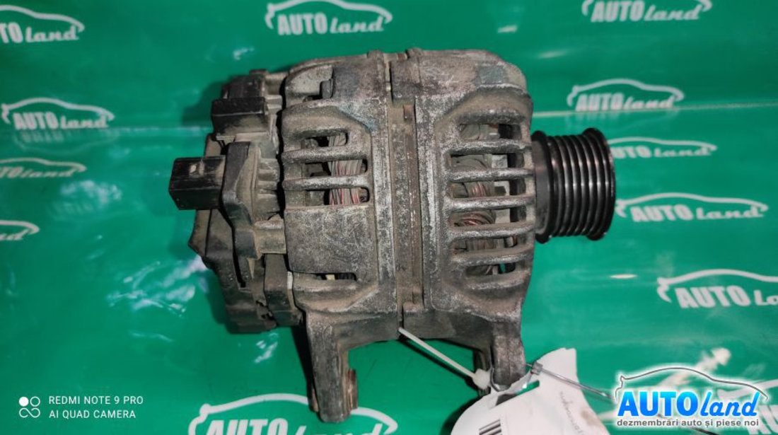 Alternator 037903025m 1.9 TDI, 6 Can, 90 A, Mufa Semiovala Audi A4 8D2,B5 1995-2000