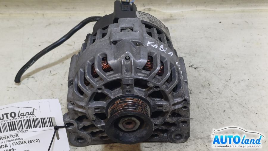 Alternator 03d903025h 1.2 B 70 A Skoda FABIA 6Y2 1999