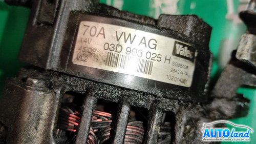 Alternator 03d903025h 1.2b Volkswagen POLO 9N 2001