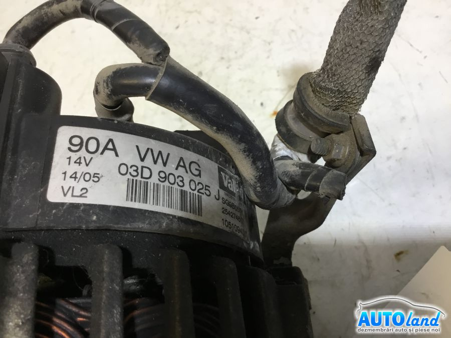 Alternator 03d903025j 1.2 B 90a Skoda FABIA 6Y2 1999