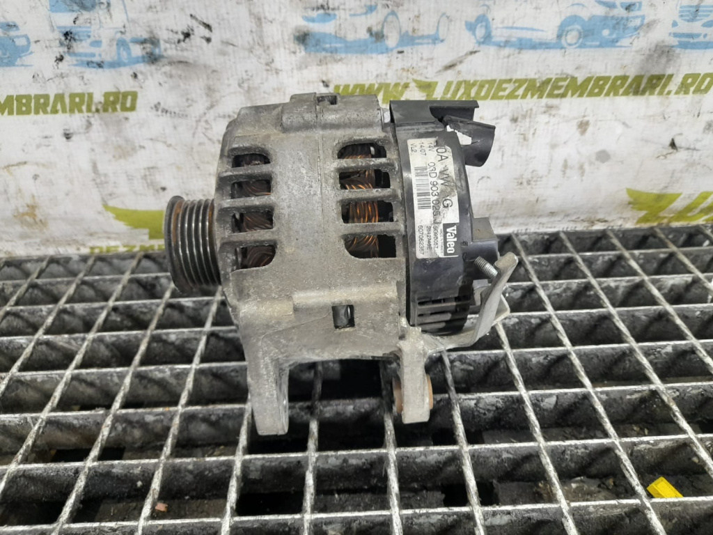 Alternator 03D903025J 1.2 benzina BME Volkswagen VW Polo 4 9N [facelift] [2005 - 2009] 1.2 benzina BME