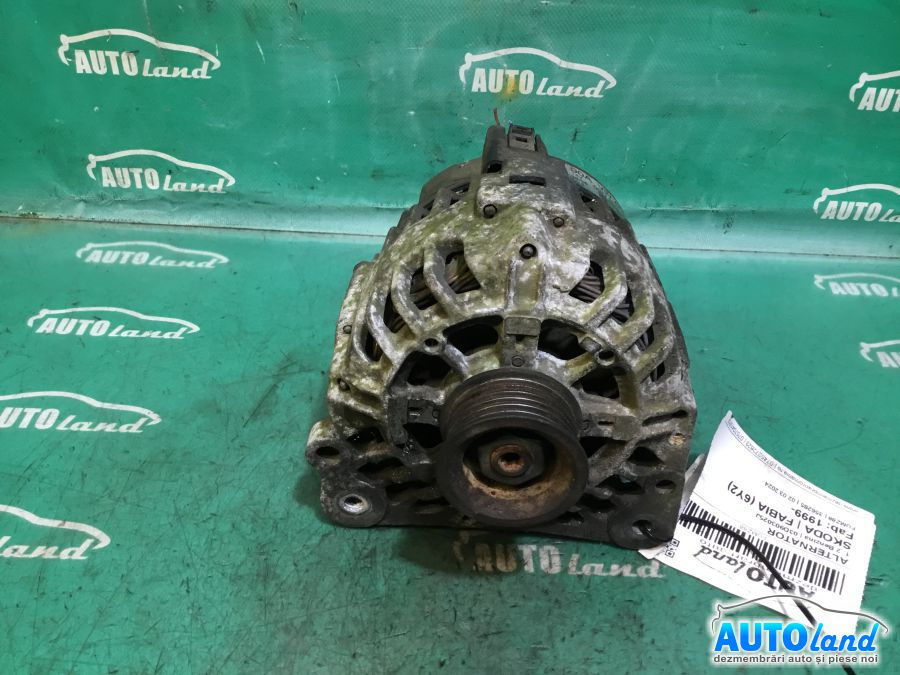 Alternator 03d903025j 1. 2 Benzina Skoda FABIA 6Y2 1999
