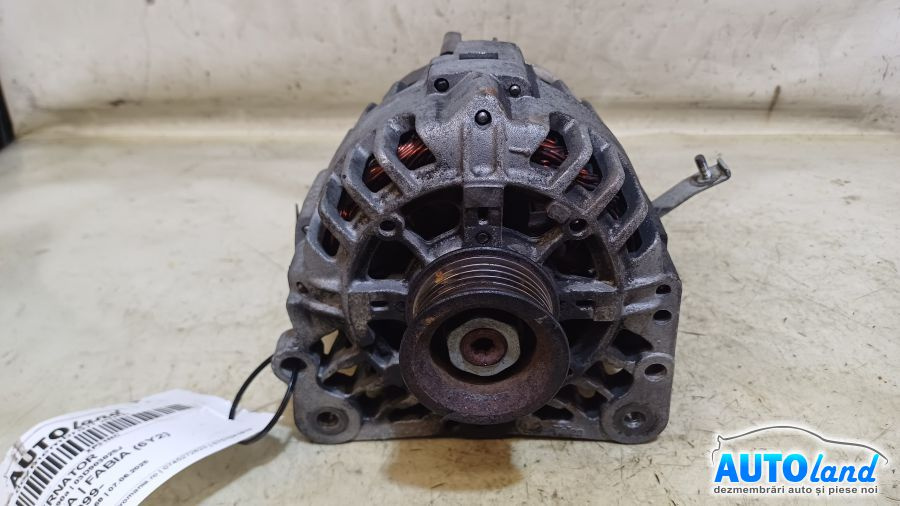 Alternator 03d903025j Benzina, 90a Skoda FABIA 6Y2 1999