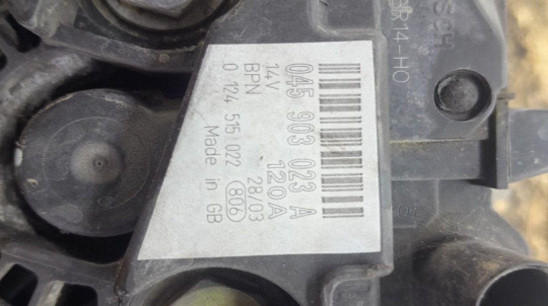 Alternator 045903023a 1.4 1.9 tdi AMF BMS Audi A2 8Z [1999 - 2005]