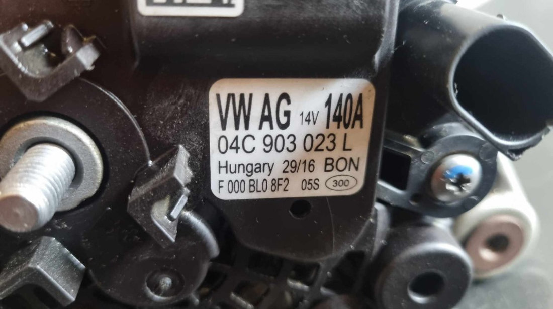 Alternator 04C903023L VW Passat B8 1.5 TSI DPCA 150 cai