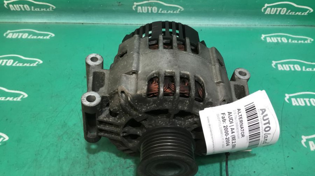 Alternator 06b903016af 2.0 Tfsi Audi A4 8E2,B6 2000-2004