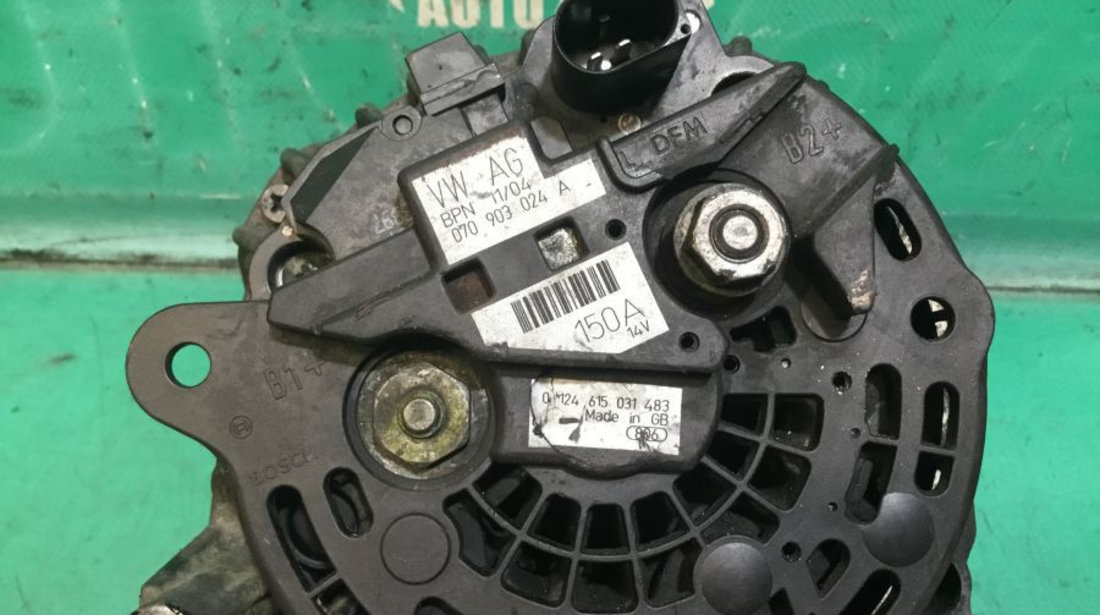 Alternator 070903024a 2.5 TDI Volkswagen TOUAREG 7LA,7L6,7L7 2002