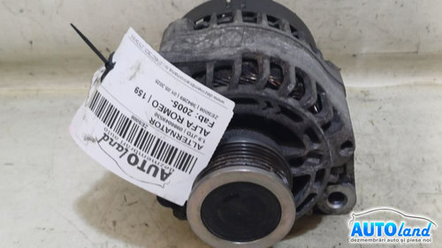 Alternator 0986049530 1.9 JTD Alfa Romeo 159 2005