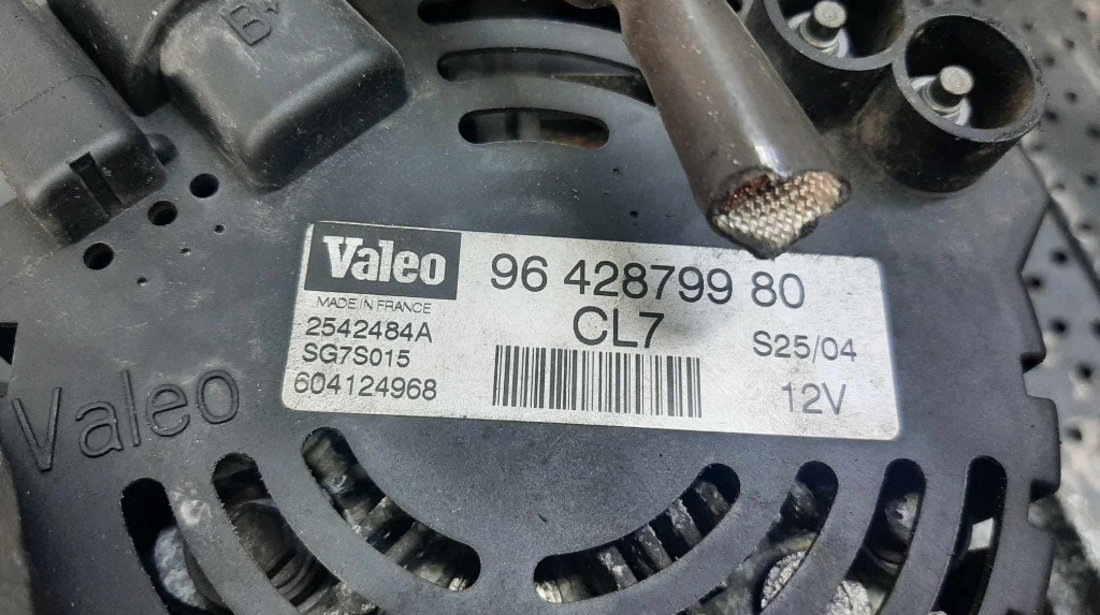 Alternator 1.1 b hfx peugeot 206 citroen c2 9649103280