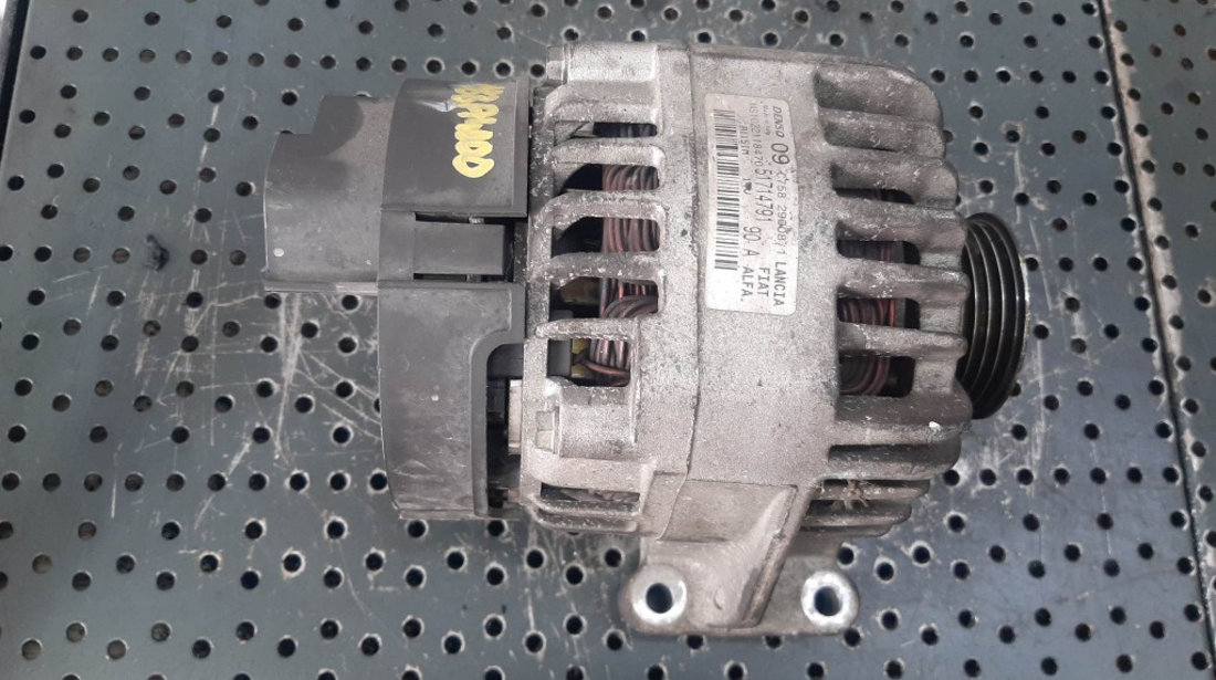 Alternator 1.2b 1.4b lancia ypsilon fiat idea panda 2 punto stilo 51714791