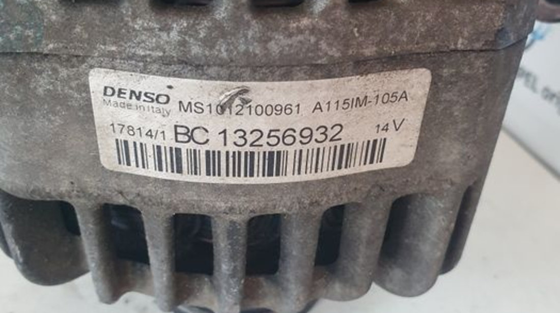 Alternator 1.3 cdti DENSO Opel Corsa D A13DTE A13DTR A13DTC