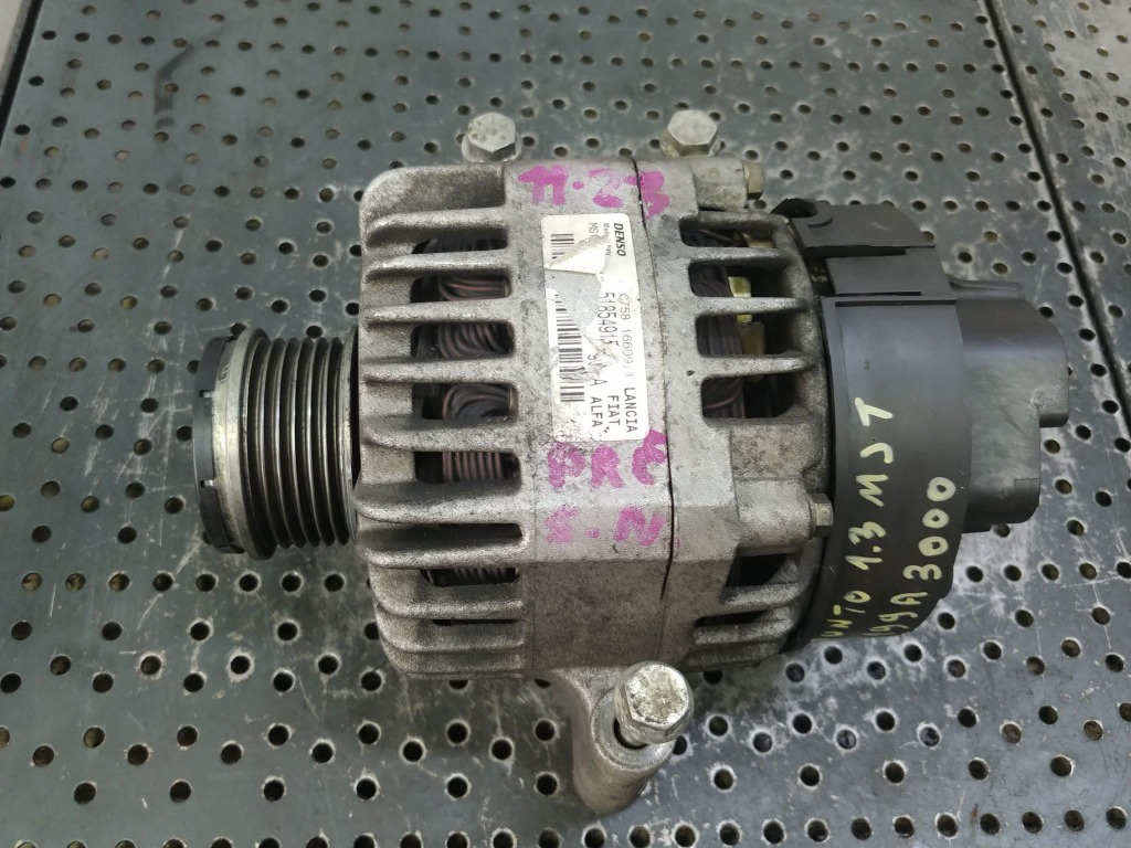 Alternator 1.3 d 199a3000 lancia musa ypsilon 843 fiat grande punto 51854915