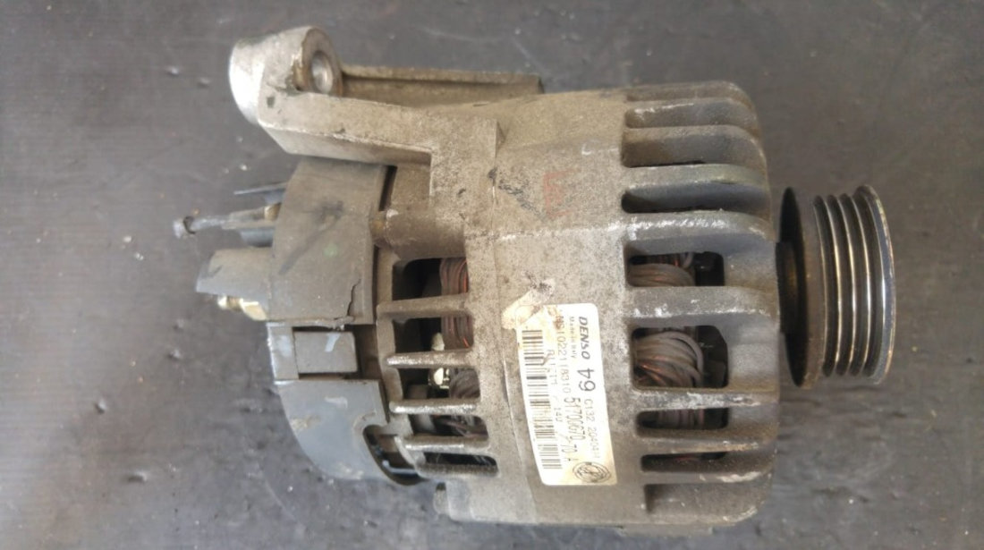 Alternator 1.4 b fiat bravo 2 idea panda punto 199 lancia y alfa romeo mito 51700670