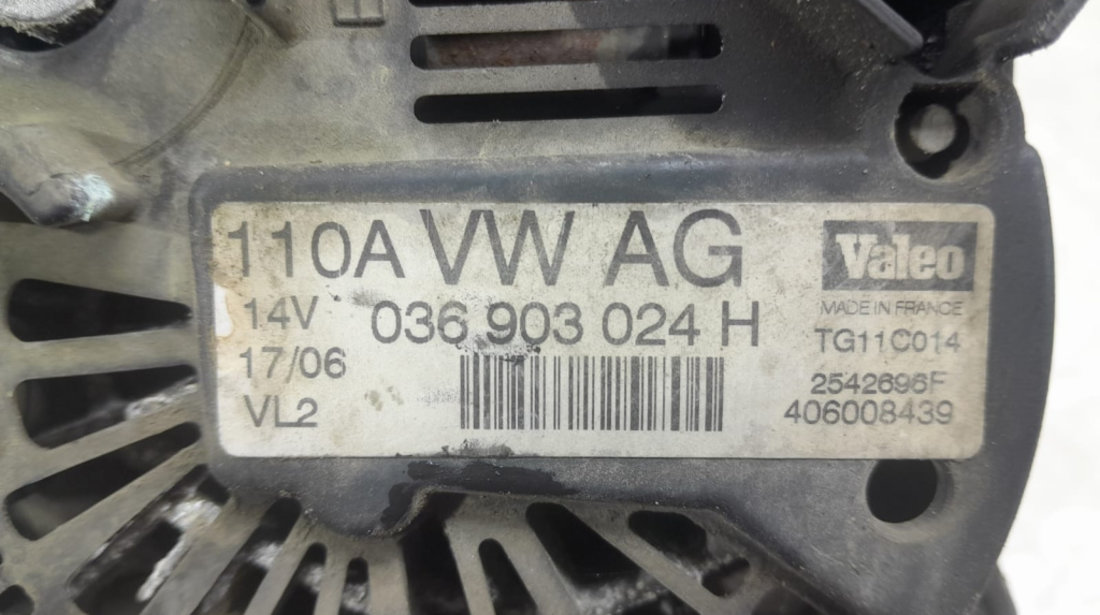 Alternator 1.4 benzina bud 036903024h Volkswagen VW Golf 5 [2003 - 2009]