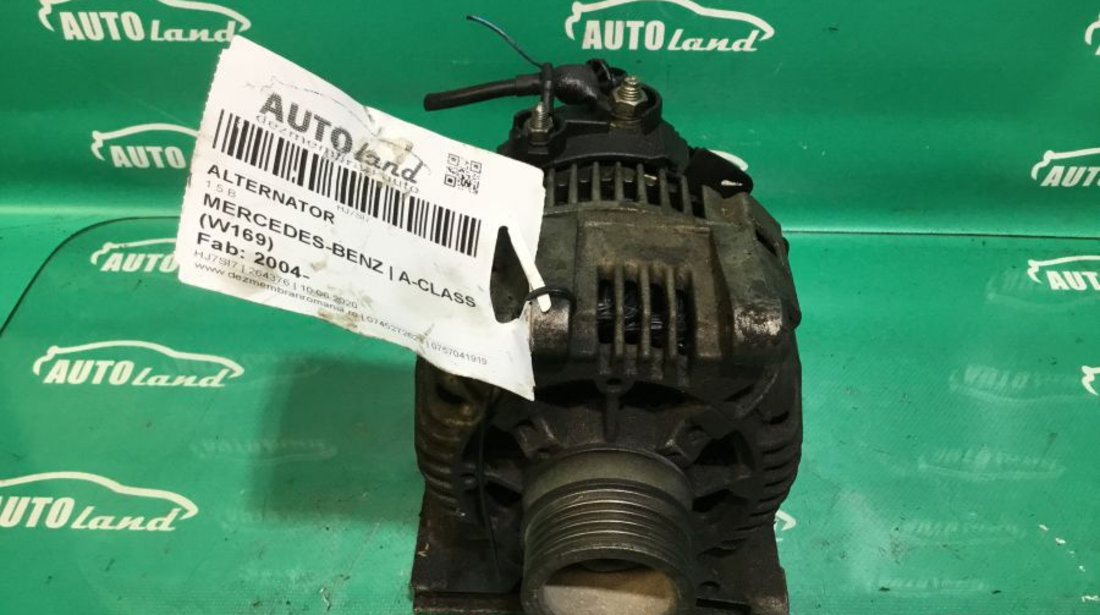 Alternator 1.5 B Mercedes-Benz A-CLASS W169 2004