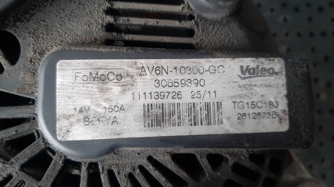 Alternator 1.6 tdci ford focus 3 av6n-10300-gc