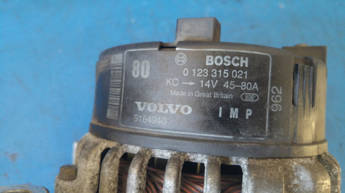 Alternator 1.8 b b4184s volvo v40 0123315021