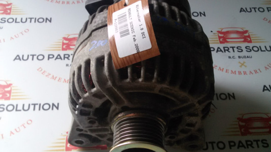 Alternator 1.9 DCI RENAULT GRAND SCENIC 2 FAB 2006-2010