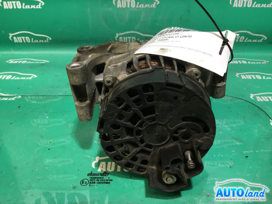 Alternator 1012101391 1.3 JTD 120a Fiat DOBLO 263 2009