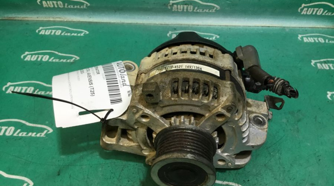 Alternator 1042104521 2.0 Diesel Toyota AVENSIS T25 2003