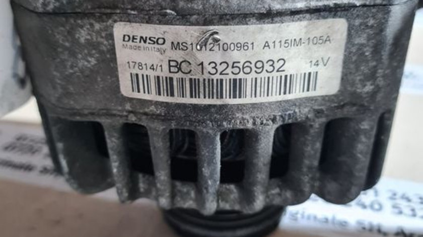 Alternator 105A 13256932 BC Opel Agila Tigra B Astra H 1.3 cdti