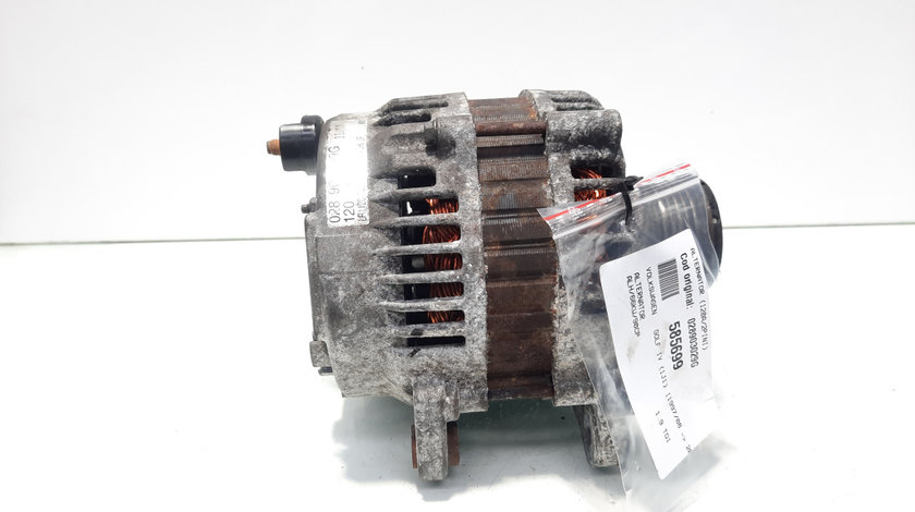 Alternator 120A, cod 028903029G, Audi A3 (8L1), 1,9 TDI, AXR (pr:110747)