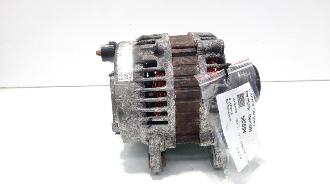 Alternator 120A, cod 028903029G, Seat Leon (1M1), 1,9 TDI, AXR (idi:585699)