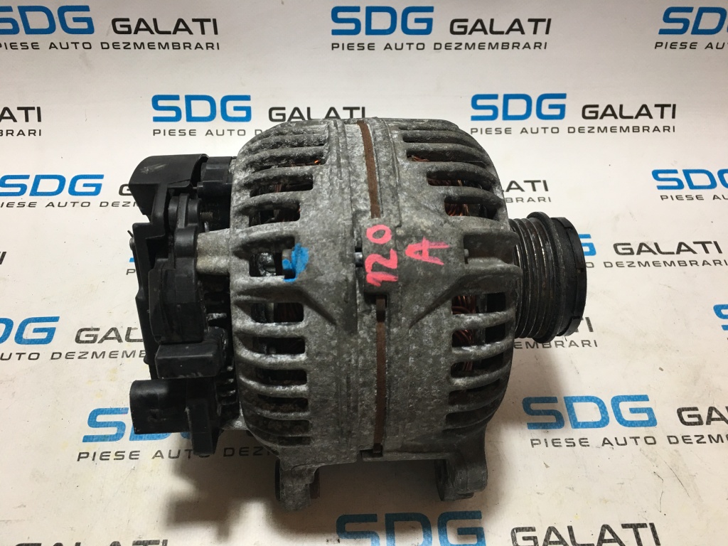 Alternator 120A Cu Ambreiaj VW AUDI SEAT SKODA 1.4 1.6 1.8 1.9TDI 2.0TDI